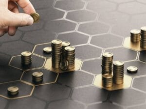 dywersyfikacja - bilon na kilku kupkach