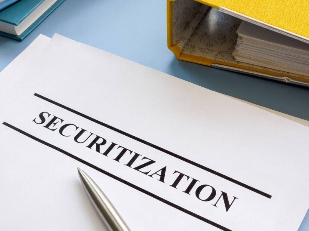 Dokumenty z napisem sekurytyzacja po angielsku