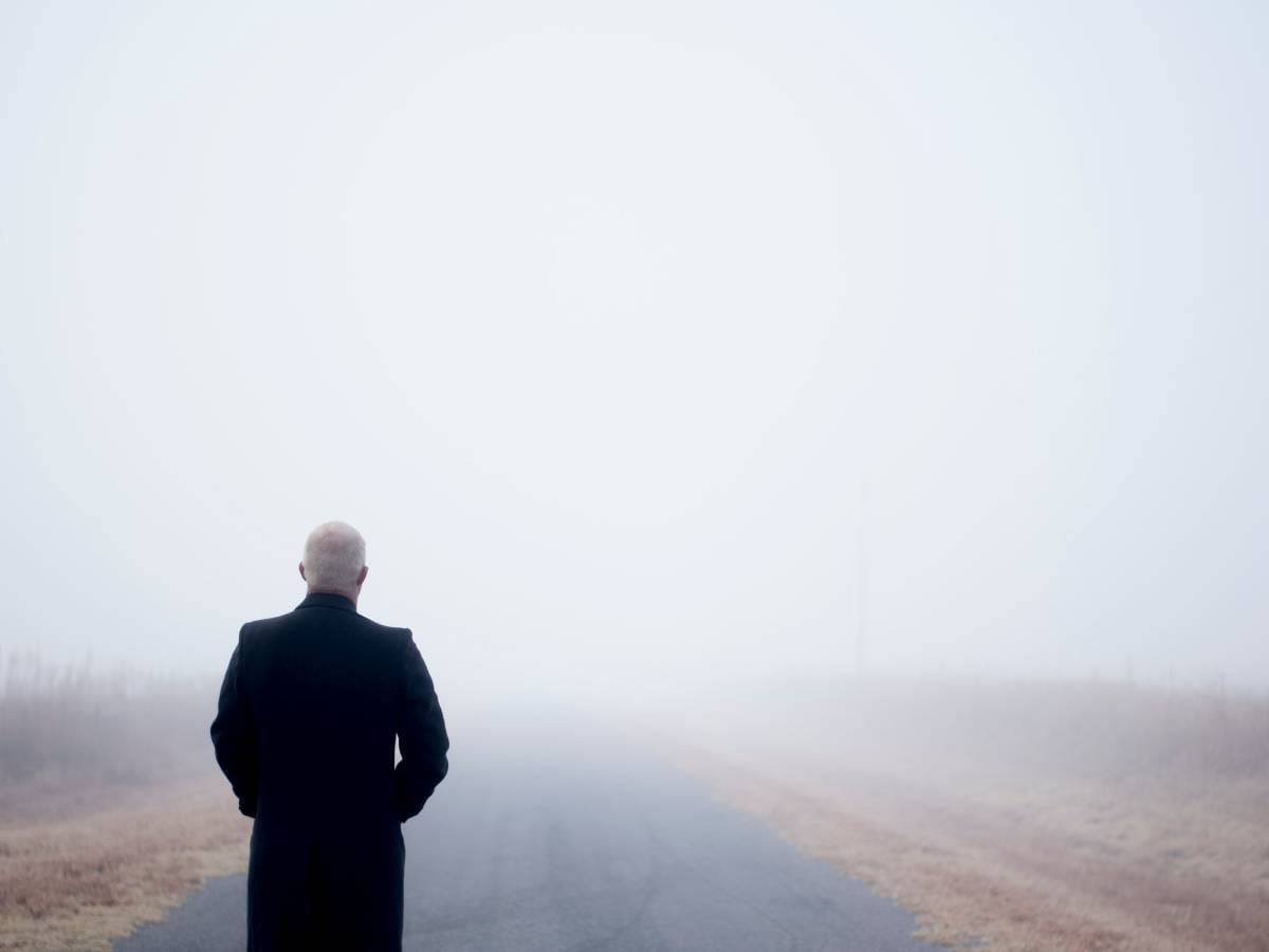 Człowiek pogodzony ze stratą