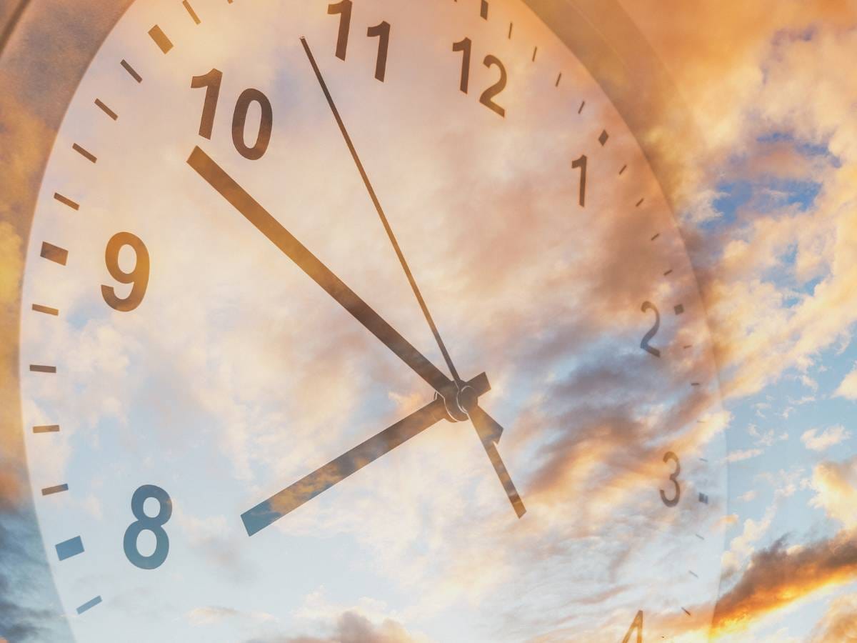 Zegar w chmurach