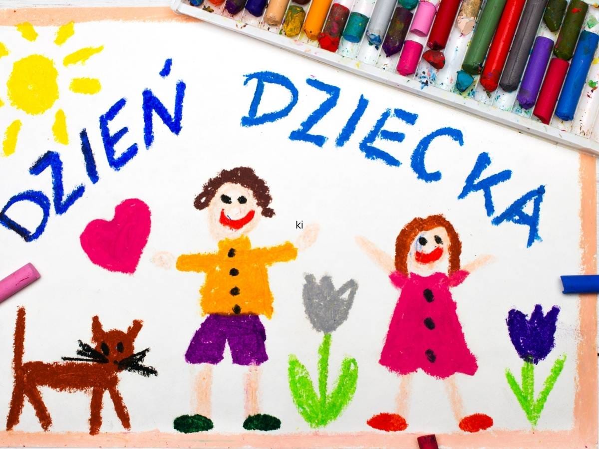 Dziecięcy rysunek na Dzień Dziecka