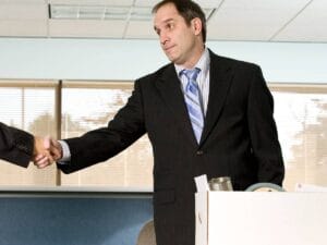 Uścisk ręki dwóch mężczyzn